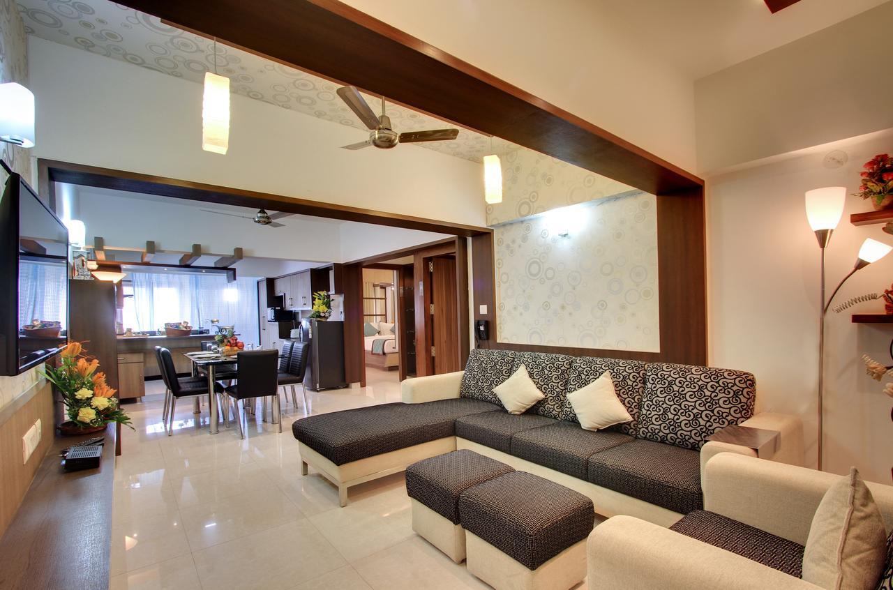 White Castle Boutique Apartment Hotel Bangalore Eksteriør billede